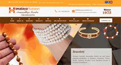 Desktop Screenshot of himalayarudraksh.com